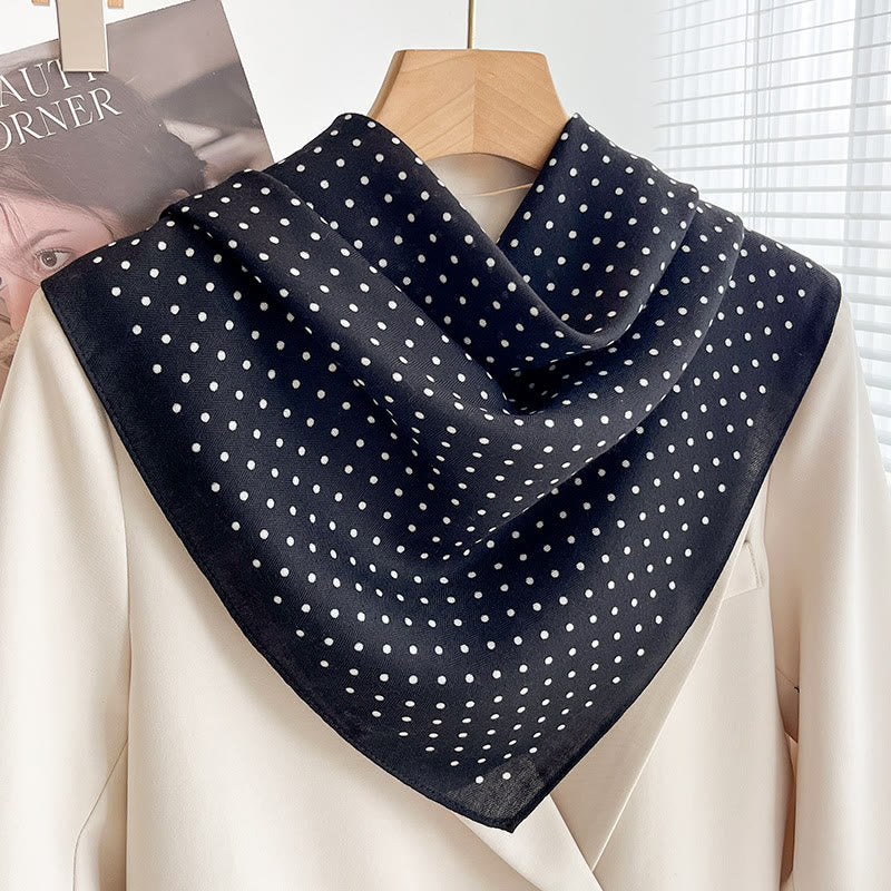 Écharpe carrée fine imprimée et multi-styles pour femme - Style n° 27 - image 26