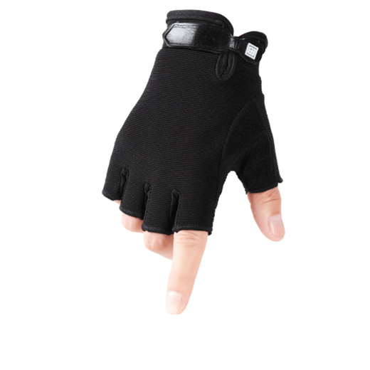 Gants de protection antidérapants pour le cyclisme et les activités de plein air pour hommes - Demi-doigt - XL - image 2