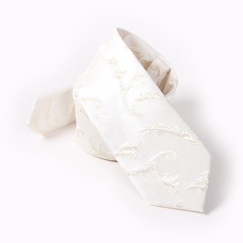 Cravate, nœud papillon et pochette de costume imprimés élégants pour homme - Cravate - Style n° 2 - image 5