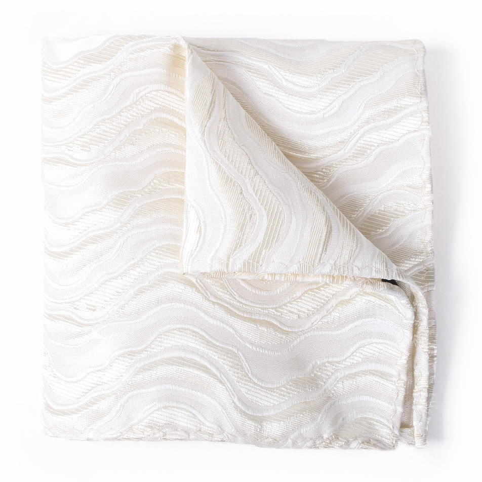 Cravate, nœud papillon et pochette de costume imprimés élégants pour homme - carré de poche - Style n° 1 - image 13