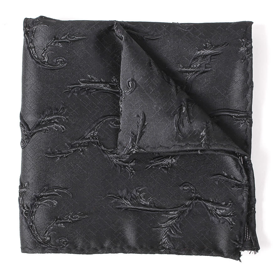 Cravate, nœud papillon et pochette de costume imprimés élégants pour homme - carré de poche - Style n° 4 - image 16