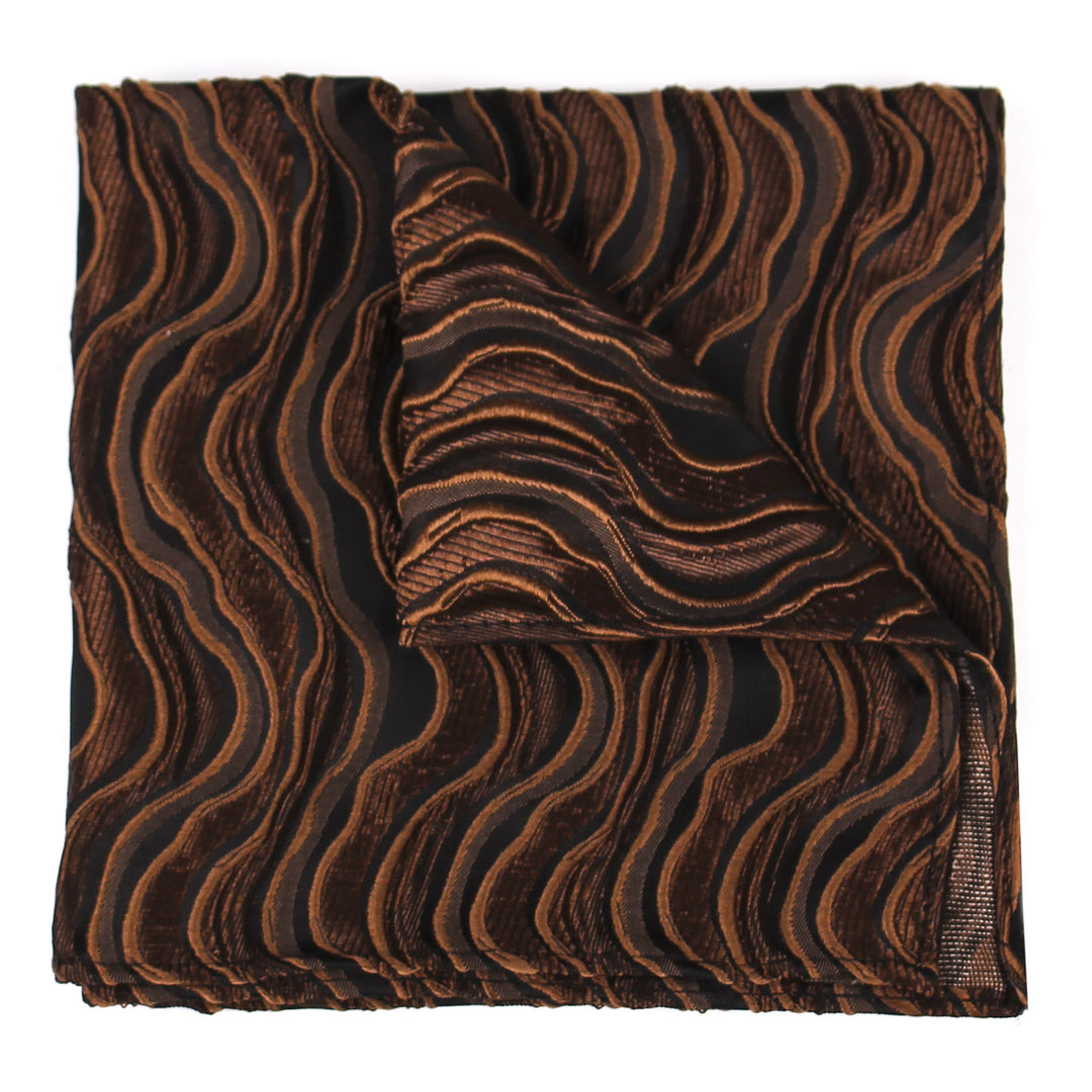 Cravate, nœud papillon et pochette de costume imprimés élégants pour homme - carré de poche - Style n° 7 - image 19