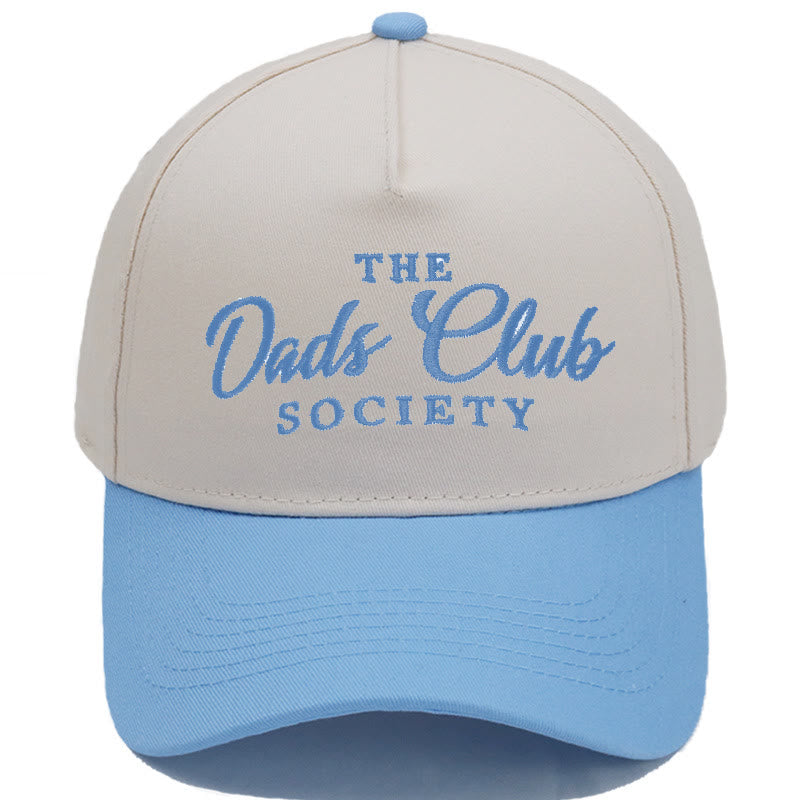 Casquette de baseball trucker camouflage patchwork Men's Society - Bleu ciel - M (22-22 7/8") - image 8