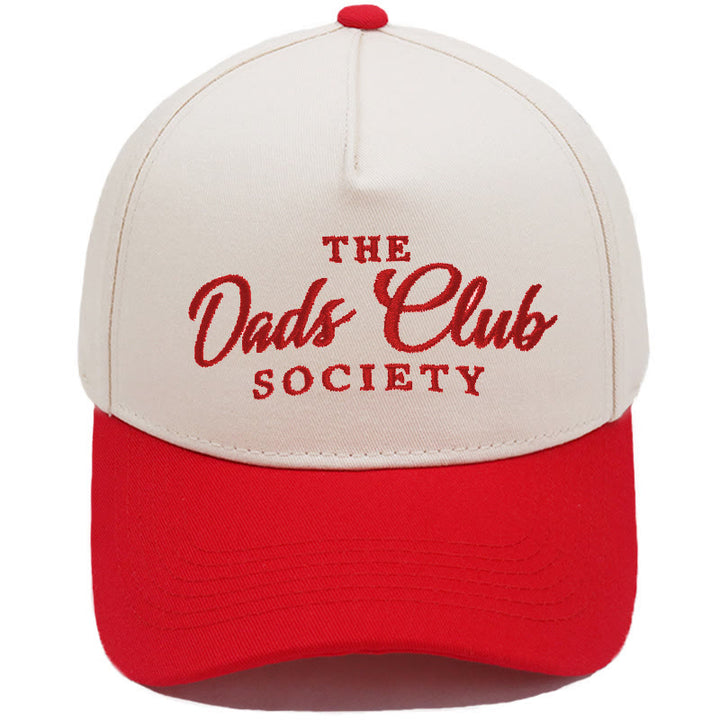 Casquette de baseball trucker camouflage patchwork Men's Society - Rouge - M (22-22 7/8") - image 2