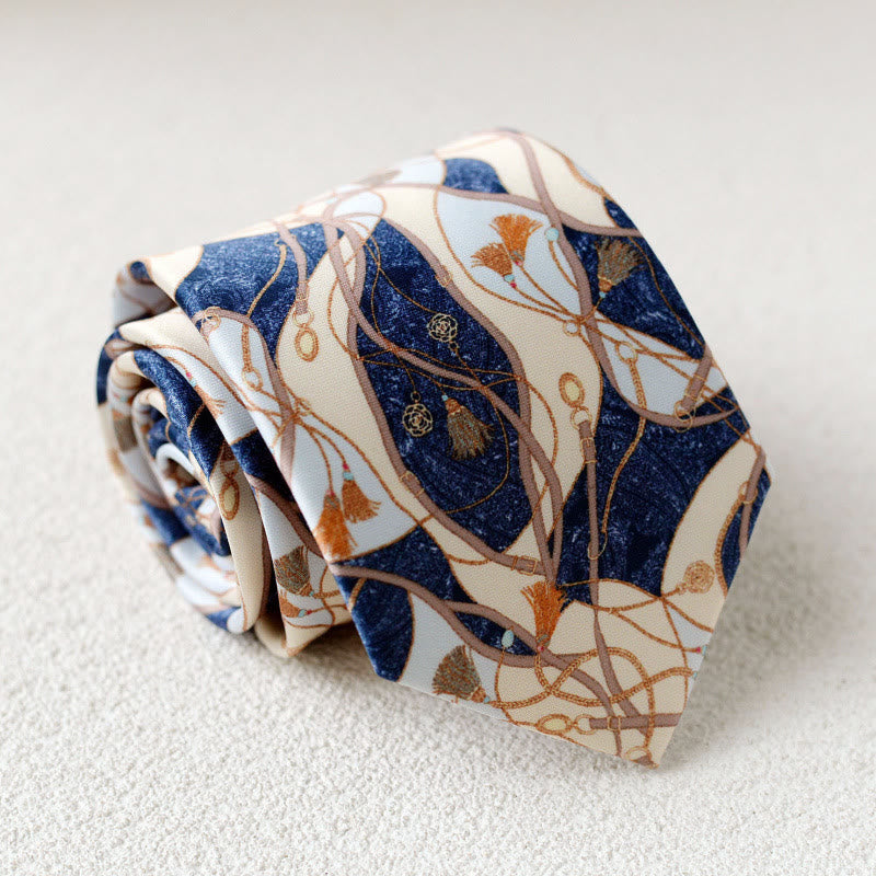 Cravate verte personnalisée pour homme avec motif cheval, nouée à la main - Style n° 11 - image 13