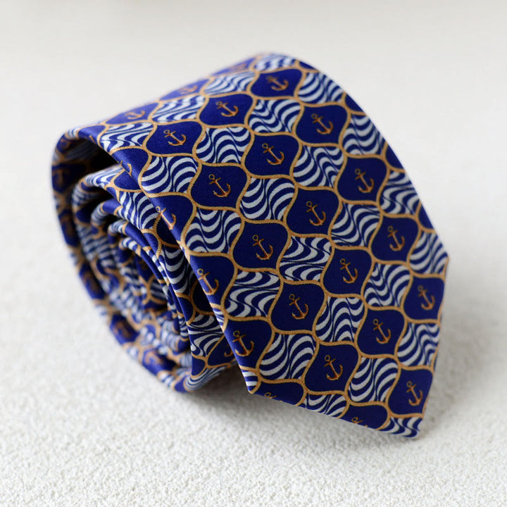 Cravate verte personnalisée pour homme avec motif cheval, nouée à la main - Style n° 4 - image 6