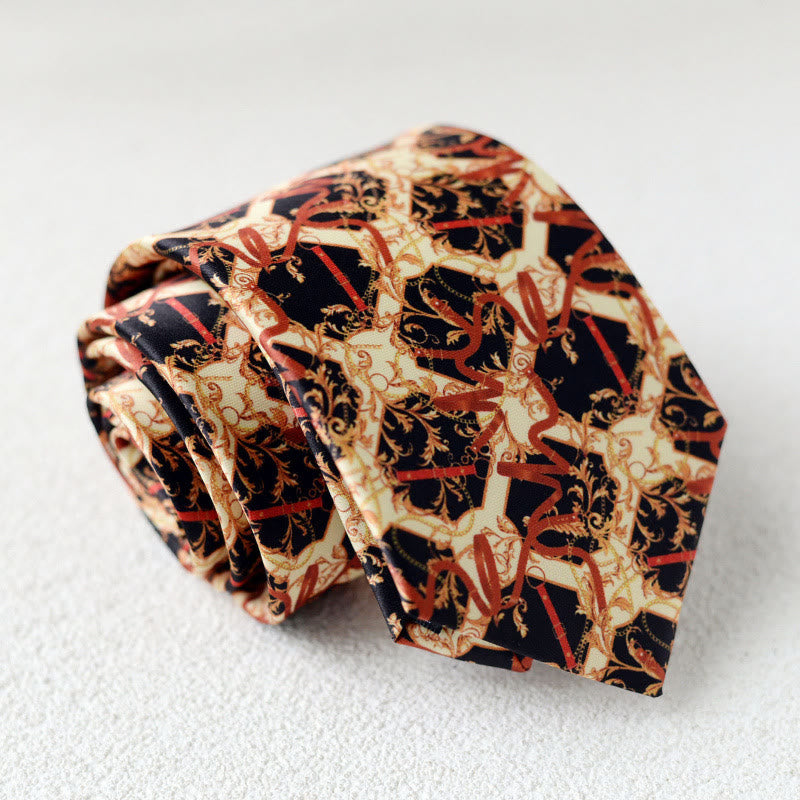 Cravate verte personnalisée pour homme avec motif cheval, nouée à la main - Style n° 10 - image 12