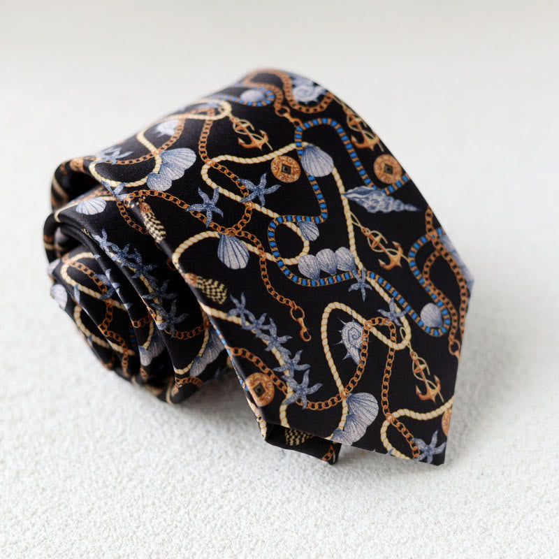 Cravate verte personnalisée pour homme avec motif cheval, nouée à la main - Style n° 3 - image 5