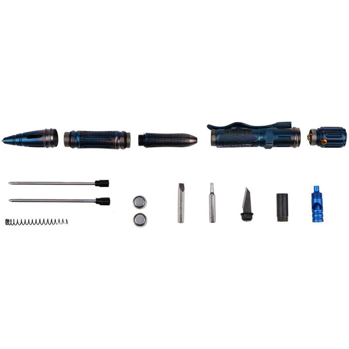 Stylo tactique multifonctionnel EDC avec lampe et sifflet - image 5