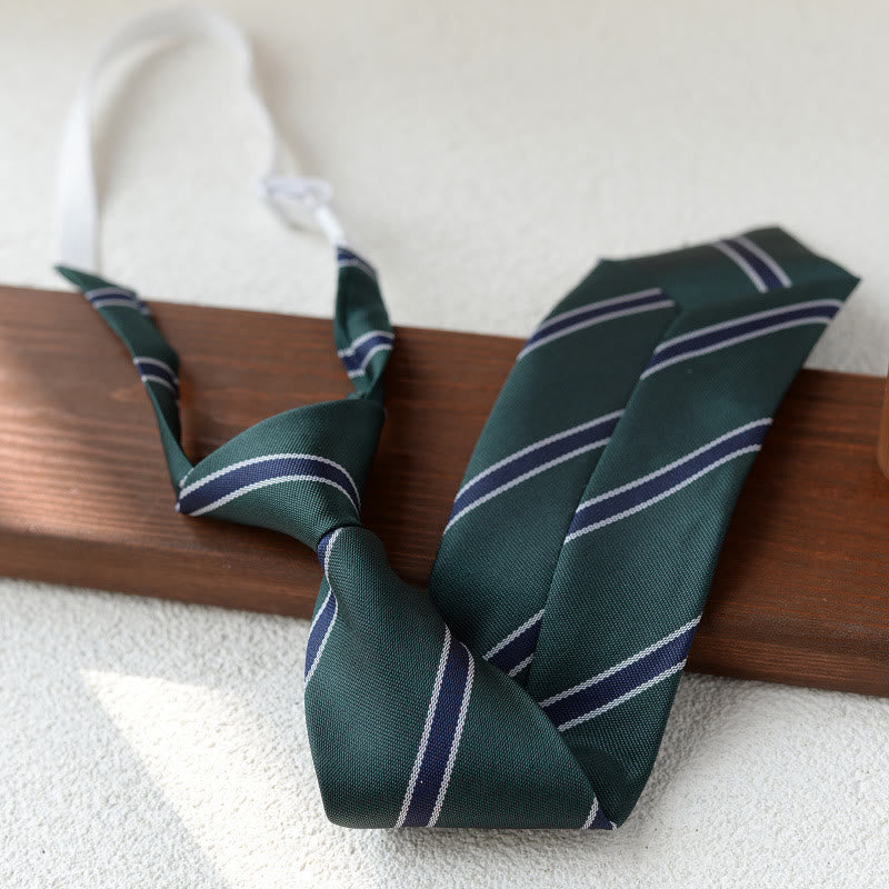 Cravate à nouer pré-imprimée à motif floral pour homme, idéale pour un costume. - Style n° 14 - image 14