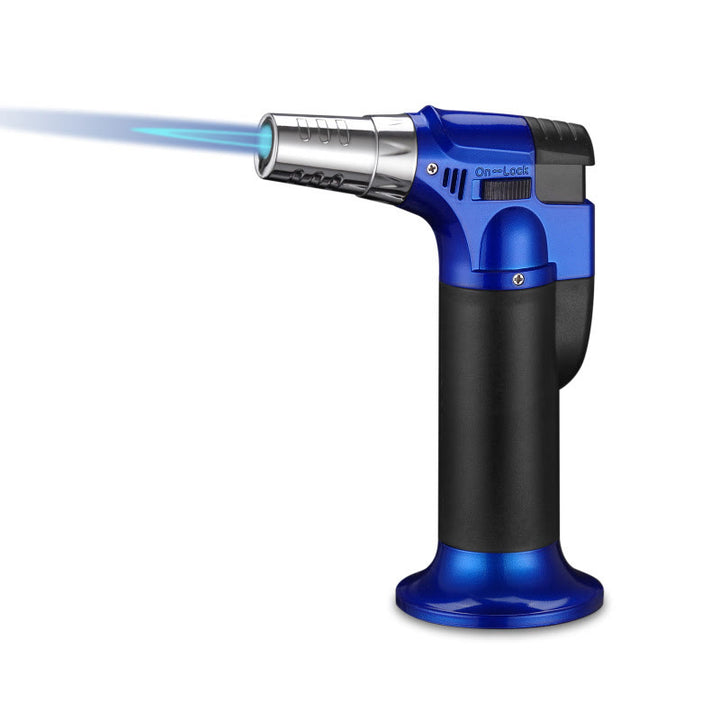 Pistolet à peinture coupe-vent avec poignée et briquet à butane - Bleu - image 4