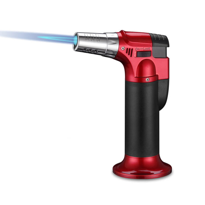 Pistolet à peinture coupe-vent avec poignée et briquet à butane - Rouge - image 5