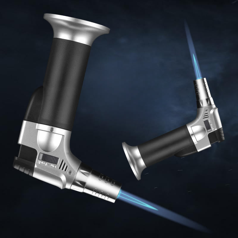 Pistolet à peinture coupe-vent avec poignée et briquet à butane - image 1