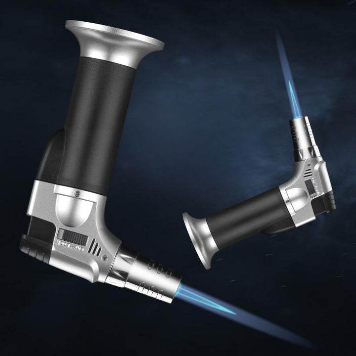 Pistolet à peinture coupe-vent avec poignée et briquet à butane - image 1