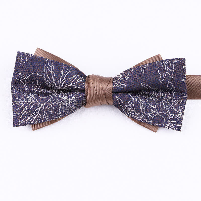Nœud papillon pour homme en tissu à motifs variés - Style n° 1 - image 0