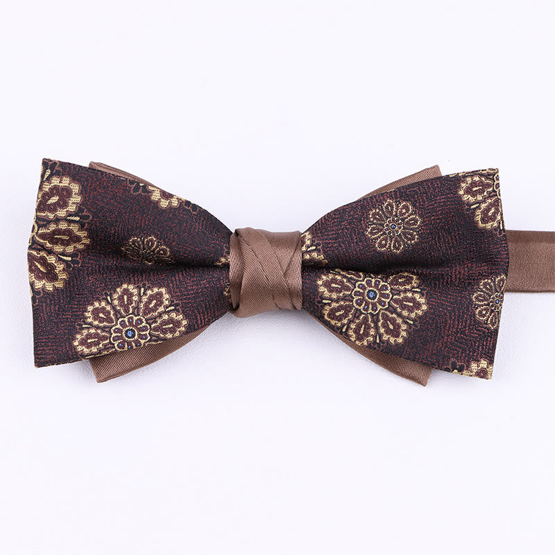 Nœud papillon pour homme en tissu à motifs variés - Style n° 9 - image 8