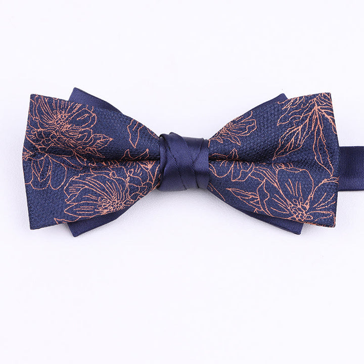 Nœud papillon pour homme en tissu à motifs variés - Style n° 6 - image 5