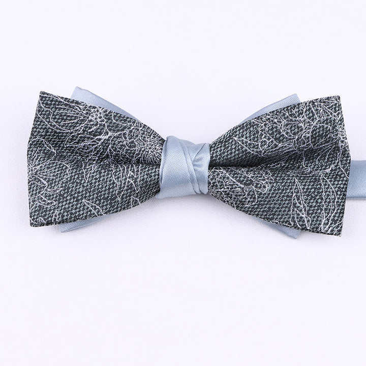 Nœud papillon pour homme en tissu à motifs variés - Style n° 3 - image 2