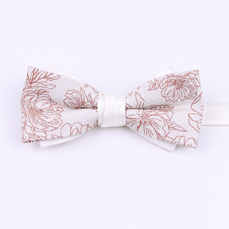Nœud papillon pour homme en tissu à motifs variés - Style n° 2 - image 1