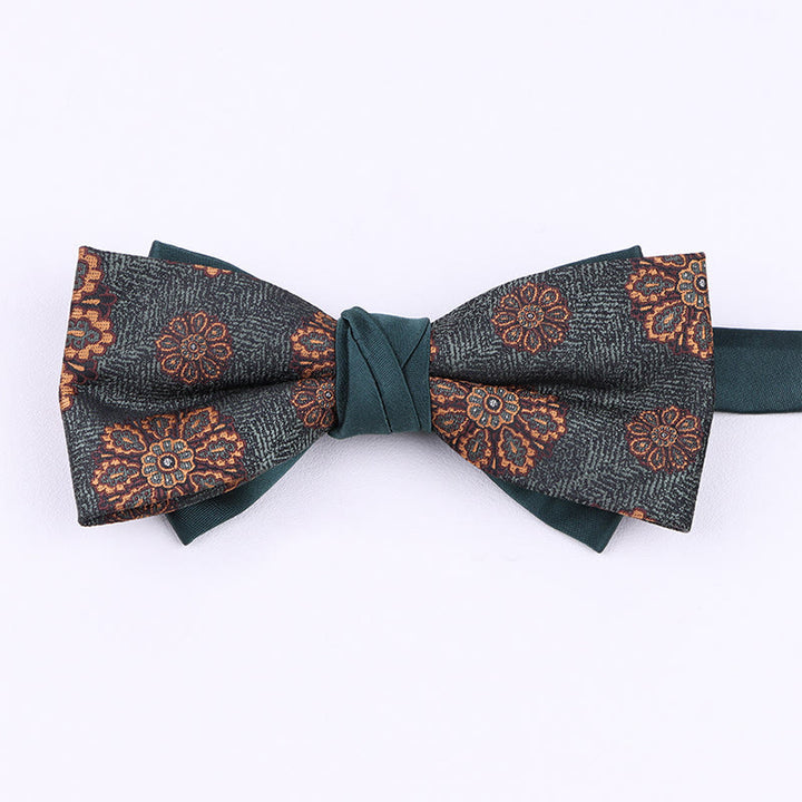 Nœud papillon pour homme en tissu à motifs variés - Style n° 8 - image 7