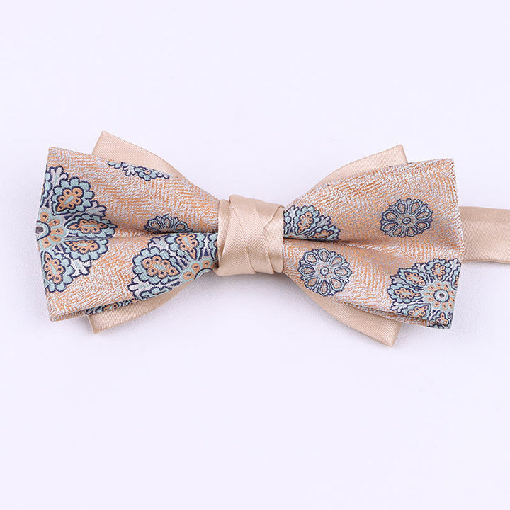 Nœud papillon pour homme en tissu à motifs variés - Style n° 7 - image 6