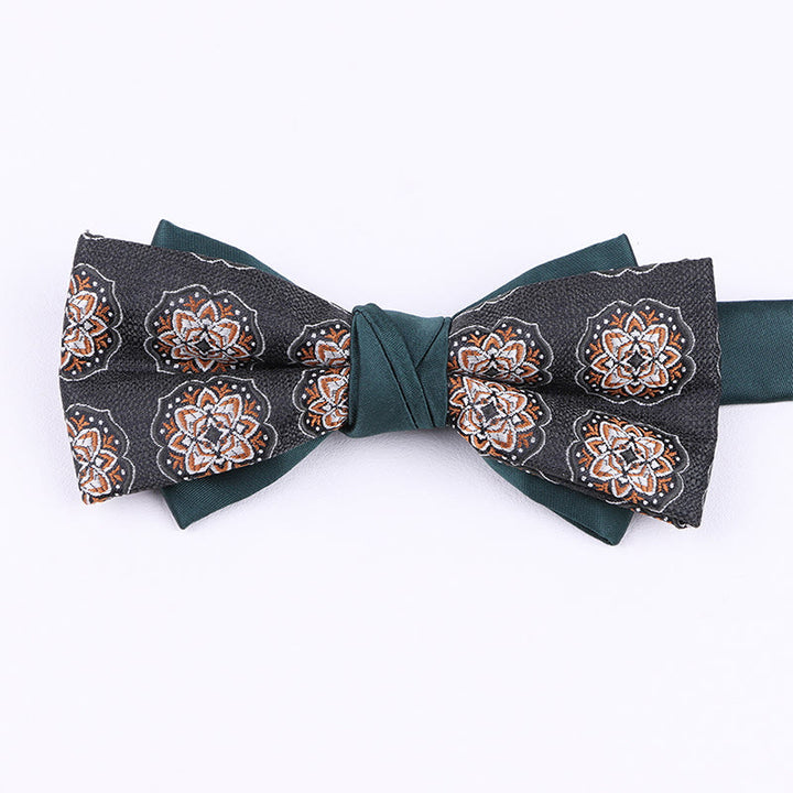 Nœud papillon pour homme en tissu à motifs variés - Style n° 10 - image 9