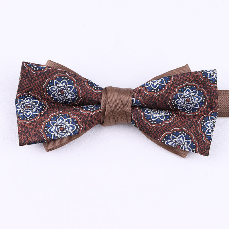 Nœud papillon pour homme en tissu à motifs variés - Style n° 12 - image 11