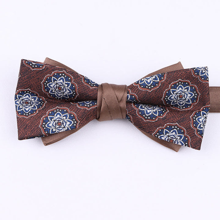 Nœud papillon pour homme en tissu à motifs variés - Style n° 12 - image 11