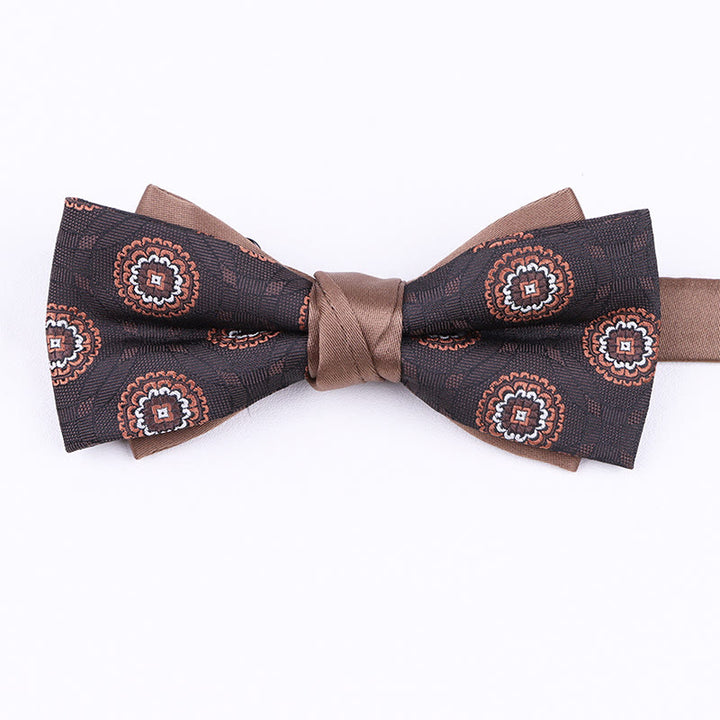 Nœud papillon pour homme en tissu à motifs variés - Style n° 13 - image 12