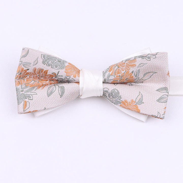 Nœud papillon pour homme en tissu à motifs variés - Style n° 16 - image 15