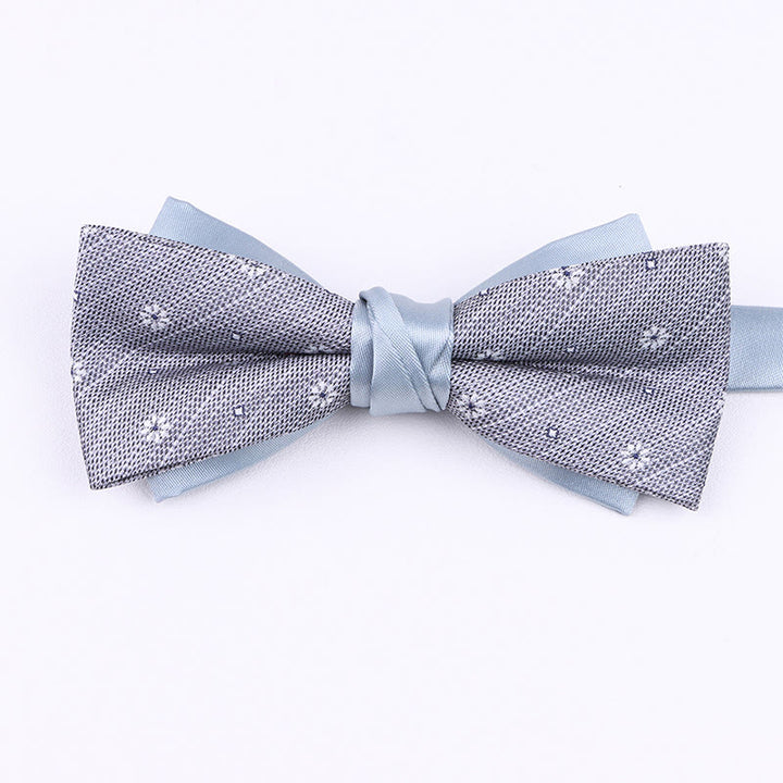 Nœud papillon pour homme en tissu à motifs variés - Style n° 19 - image 18