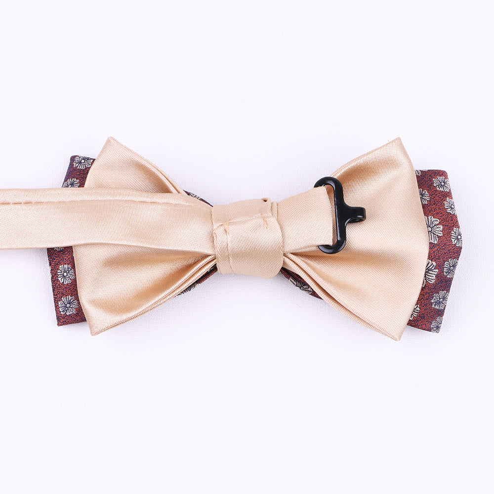 Nœud papillon pour homme en tissu à motifs variés - image 14