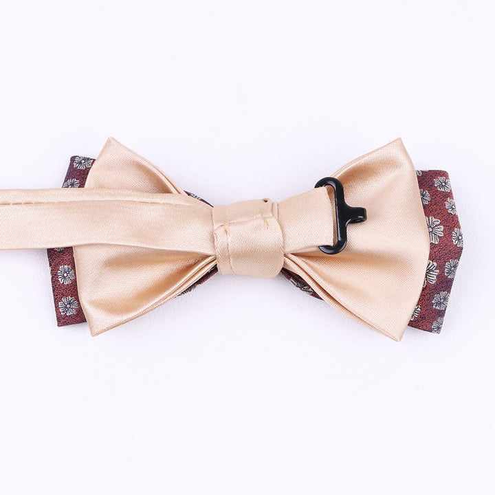 Nœud papillon pour homme en tissu à motifs variés - image 14