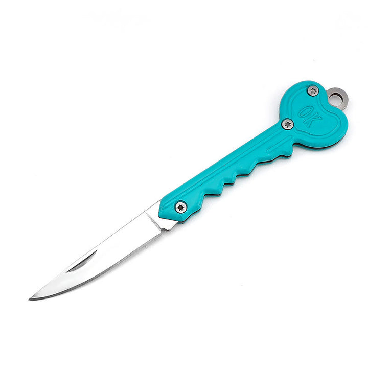 Couteau pliant Colorful Love OK, outil EDC d'extérieur - Vert - image 8