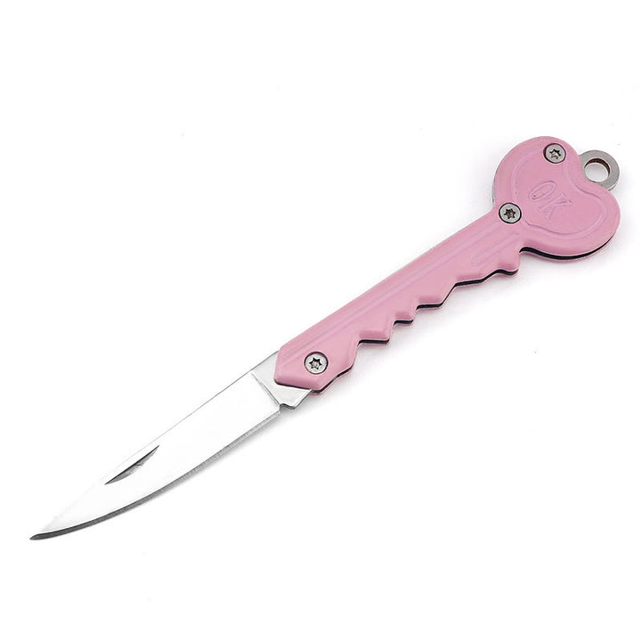 Couteau pliant Colorful Love OK, outil EDC d'extérieur - Rose - image 10