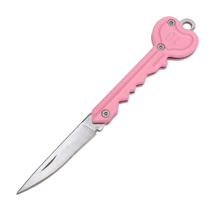 Couteau pliant Colorful Love OK, outil EDC d'extérieur - Rose clair - image 12
