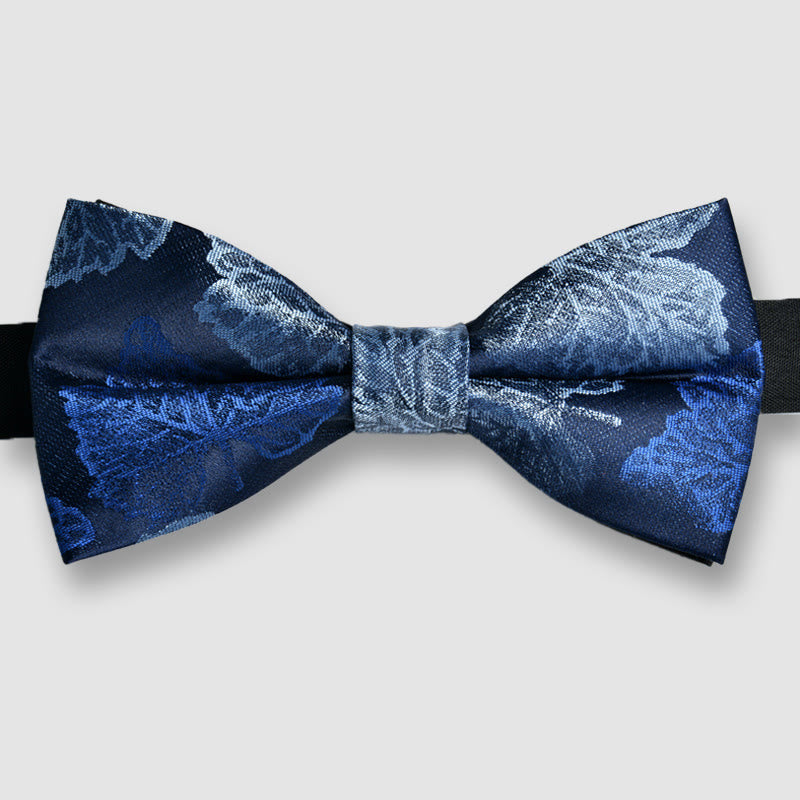 Nœud papillon pour homme en tissu lustré à motifs ornés - Style n° 4 - image 3
