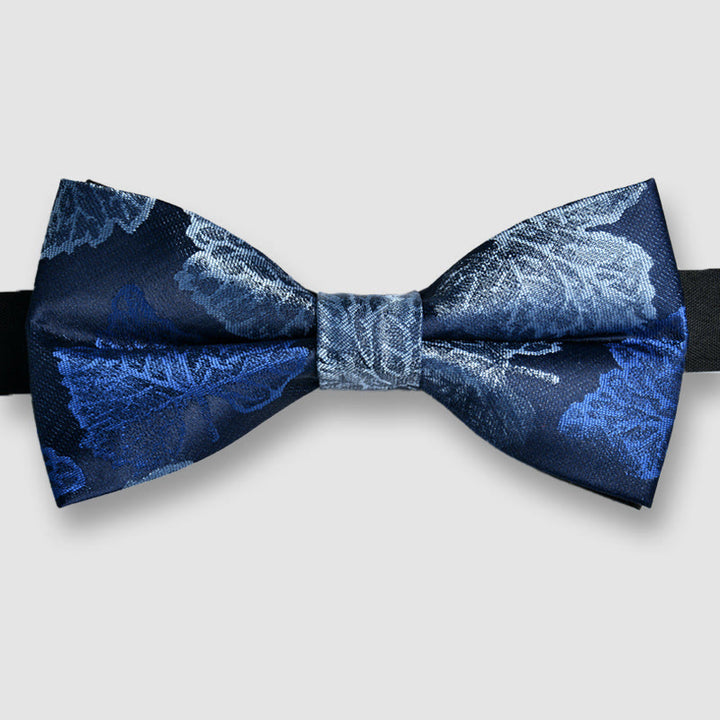 Nœud papillon pour homme en tissu lustré à motifs ornés - Style n° 4 - image 3