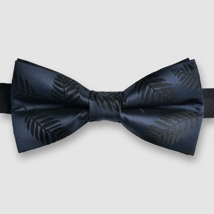 Nœud papillon pour homme en tissu lustré à motifs ornés - Style n° 7 - image 6