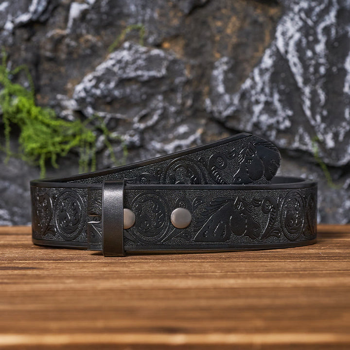 Ceinture en cuir à motif western (sans boucle) à faire soi-même - image 5