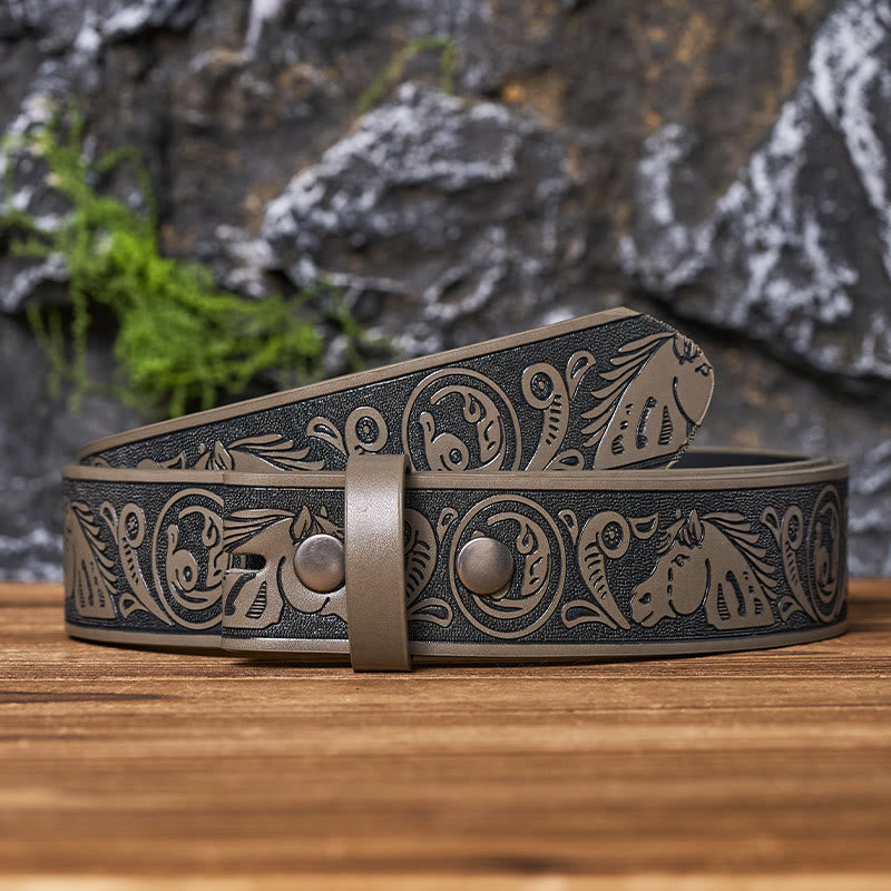 Ceinture en cuir à motif western (sans boucle) à faire soi-même - image 11