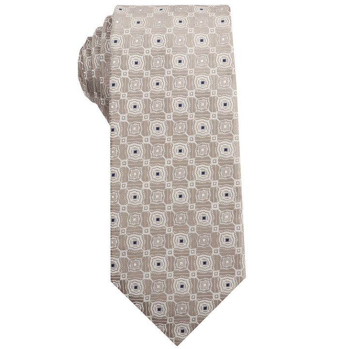 Cravates beiges polyvalentes pour hommes, à motifs variés - Style n° 7 - image 7