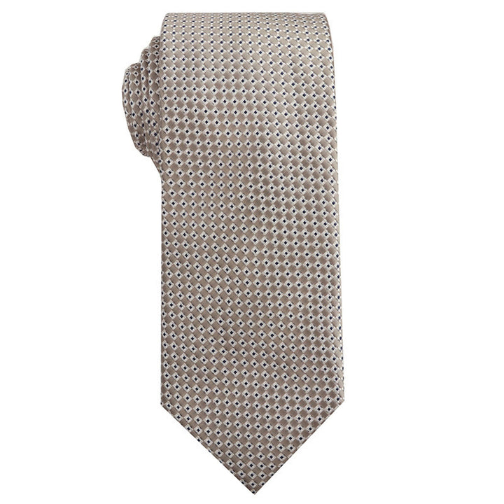 Cravates beiges polyvalentes pour hommes, à motifs variés - Style n° 5 - image 5