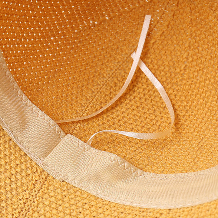 Bob pour femme avec lanière en cuir tricoté et décoration - image 7
