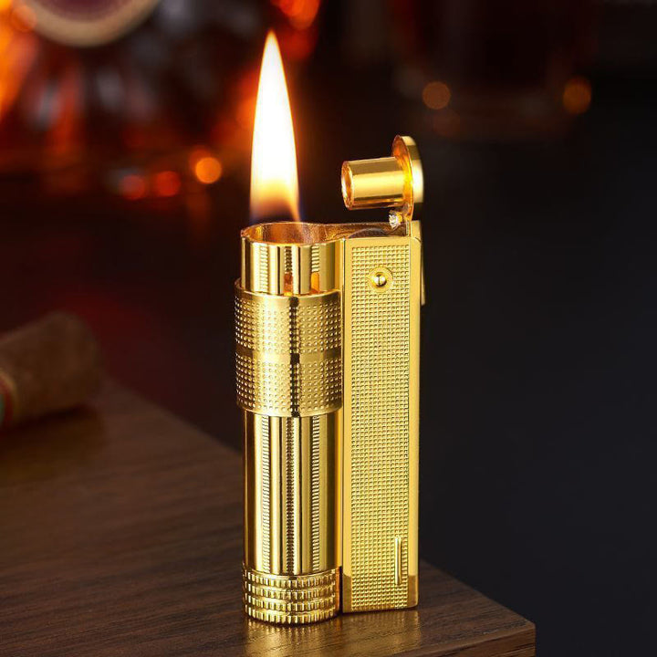 Briquet à pétrole rechargeable avec réservoir de carburant amovible pour bougie - image 3