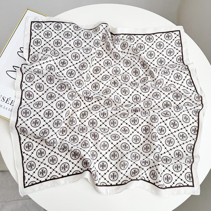 Pochette de costume rétro contrastée à motif noix de cajou avec boucle à fleur - Style n° 32 - image 37