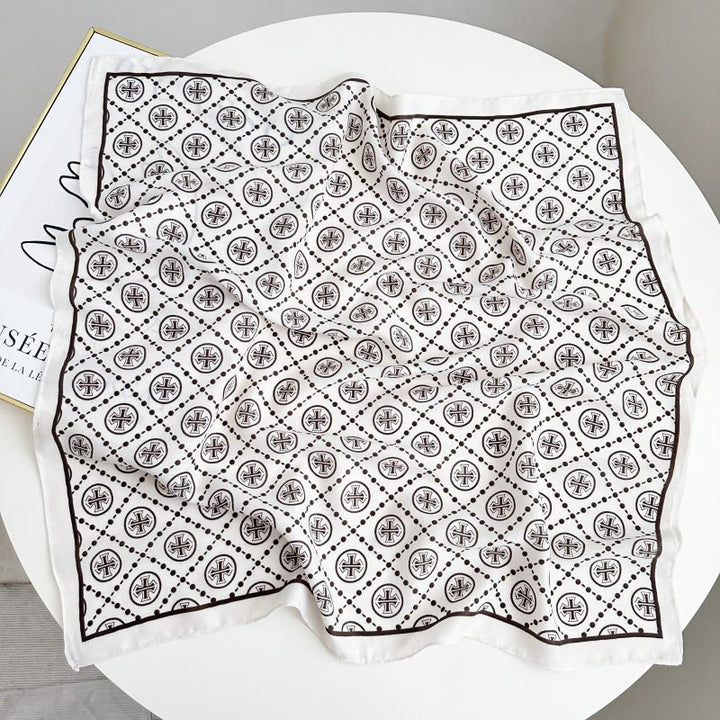 Pochette de costume rétro contrastée à motif noix de cajou avec boucle à fleur - Style n° 32 - image 37