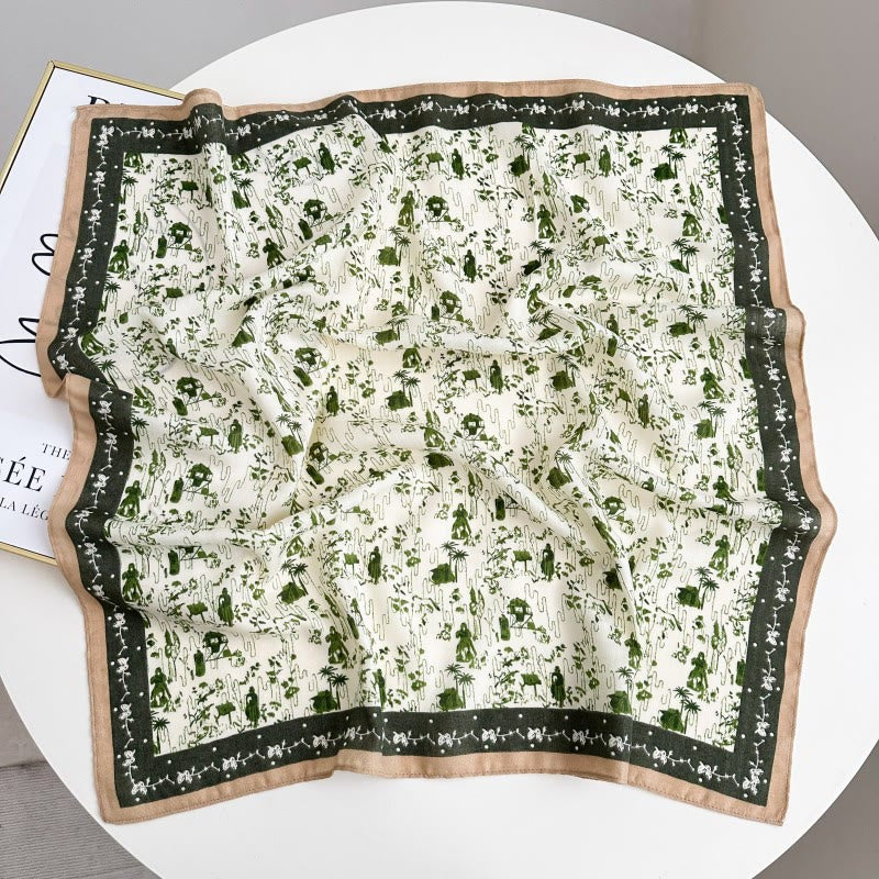 Pochette de costume rétro contrastée à motif noix de cajou avec boucle à fleur - Style n° 20 - image 25