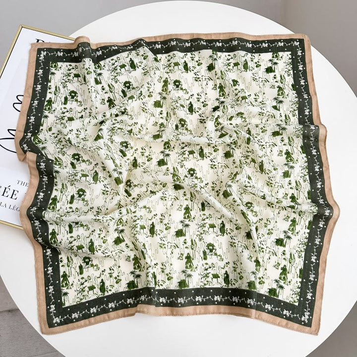 Pochette de costume rétro contrastée à motif noix de cajou avec boucle à fleur - Style n° 20 - image 25
