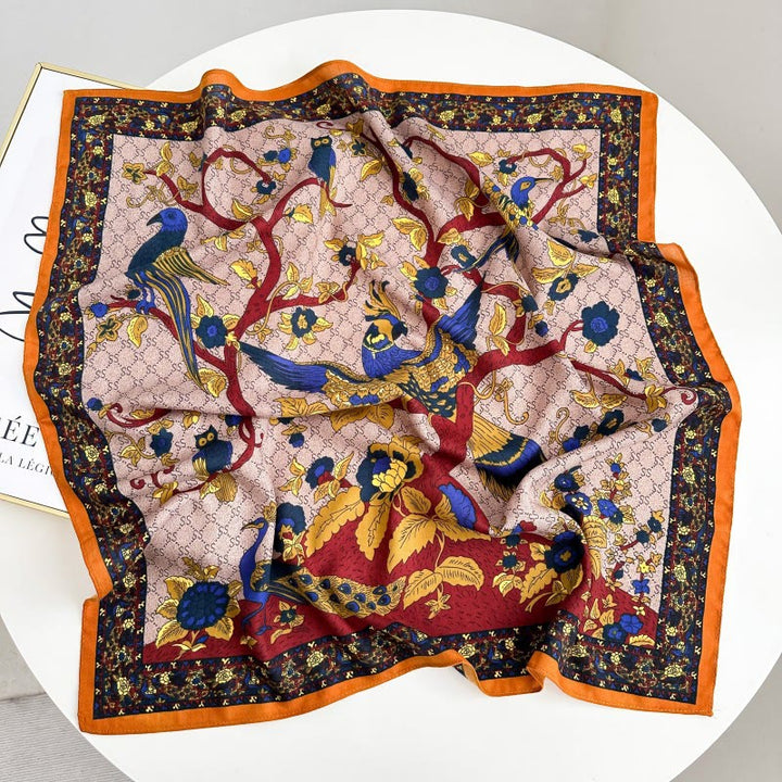 Pochette de costume rétro contrastée à motif noix de cajou avec boucle à fleur - Style n° 21 - image 26